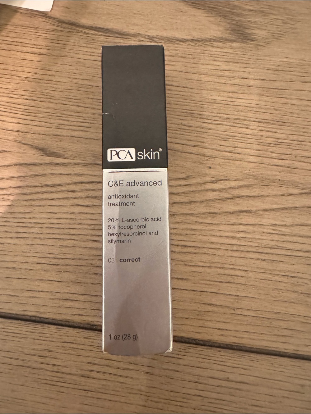 PCA Skin C&E Advanced Antioxidant Treatment - Silver/Black